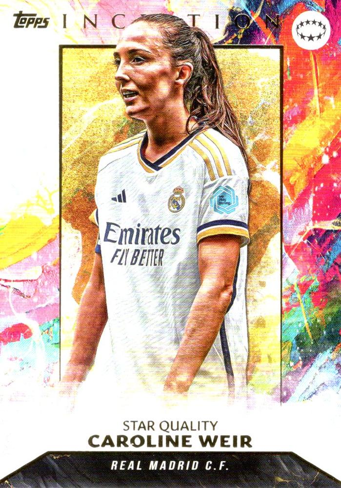Caroline Weir 2023 Topps Inception UEFA Club Competitions