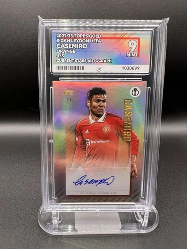 Casemiro 2023 Topps Gold X Gold /5