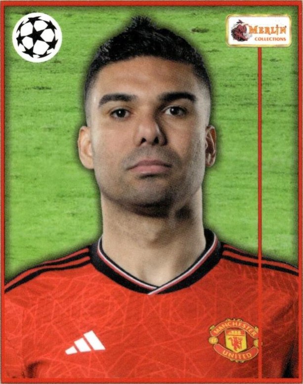 Casemiro 2023 Topps Merlin Heritage UEFA Club Competitions