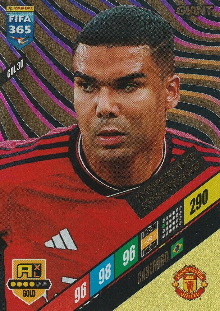 Casemiro 2024 Panini Adrenalyn XL FIFA 365