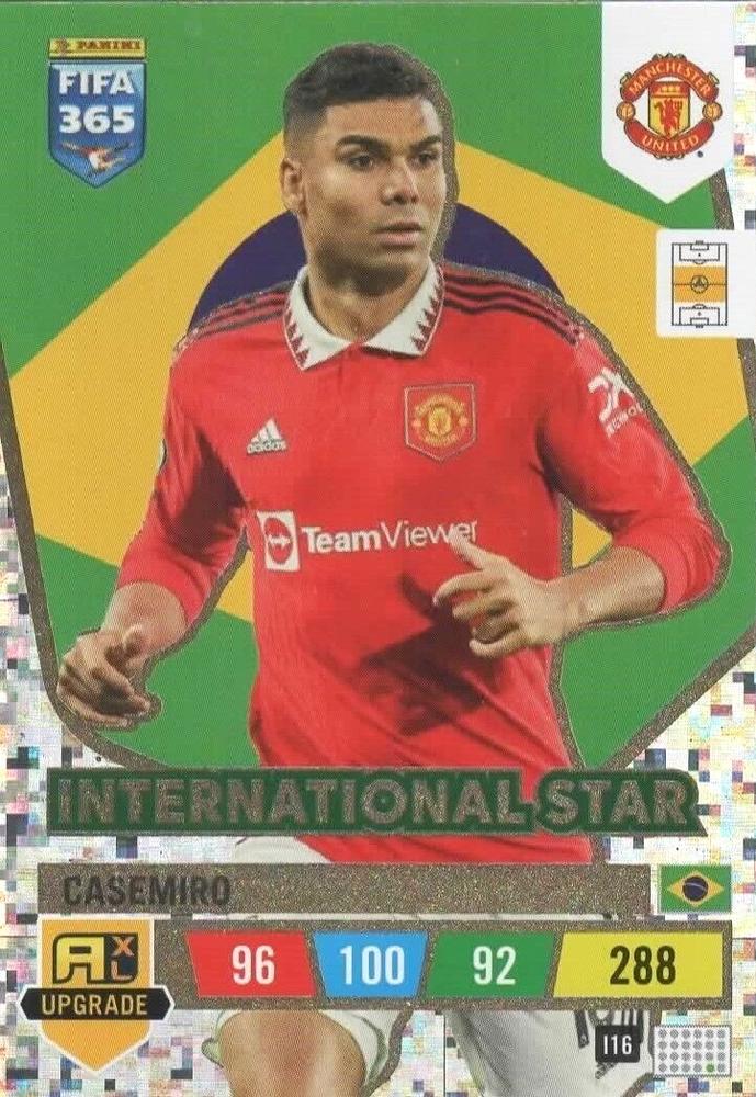 Casemiro 2023 Panini Adrenalyn XL FIFA 365 Upgrade
