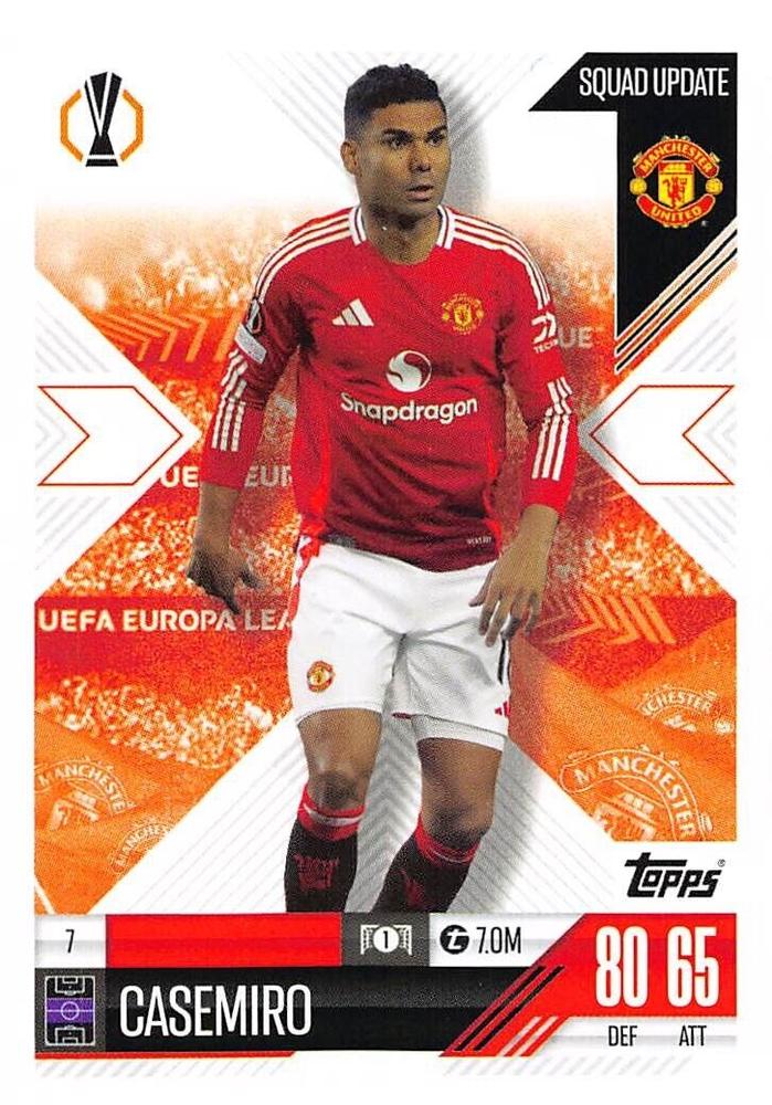 Casemiro 2024 Topps Match Attax UEFA Club Competitions Extra