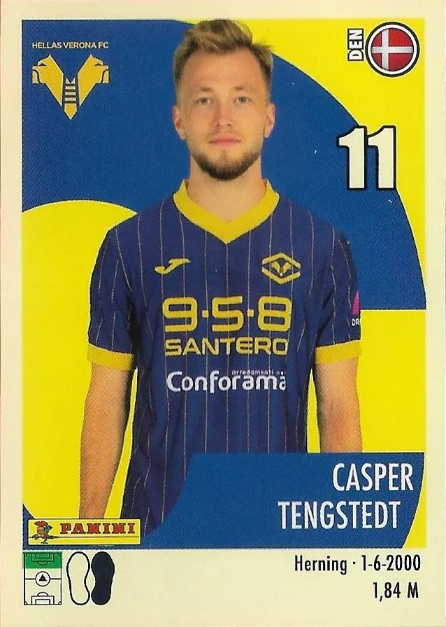 Casper Tengstedt 2024 Panini Calciatori Stickers
