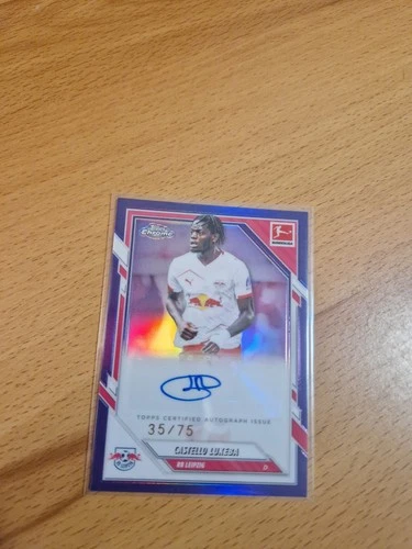 Castello Lukeba 2025 Topps Bundesliga Chrome /75