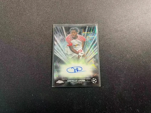 Castello Lukeba 2023 Topps Chrome