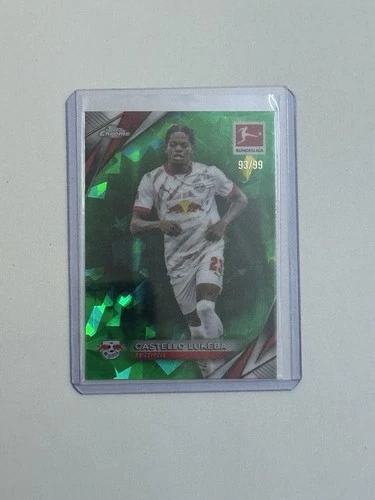 Castello Lukeba 2024 Topps Chrome Bundesliga Sapphire /99
