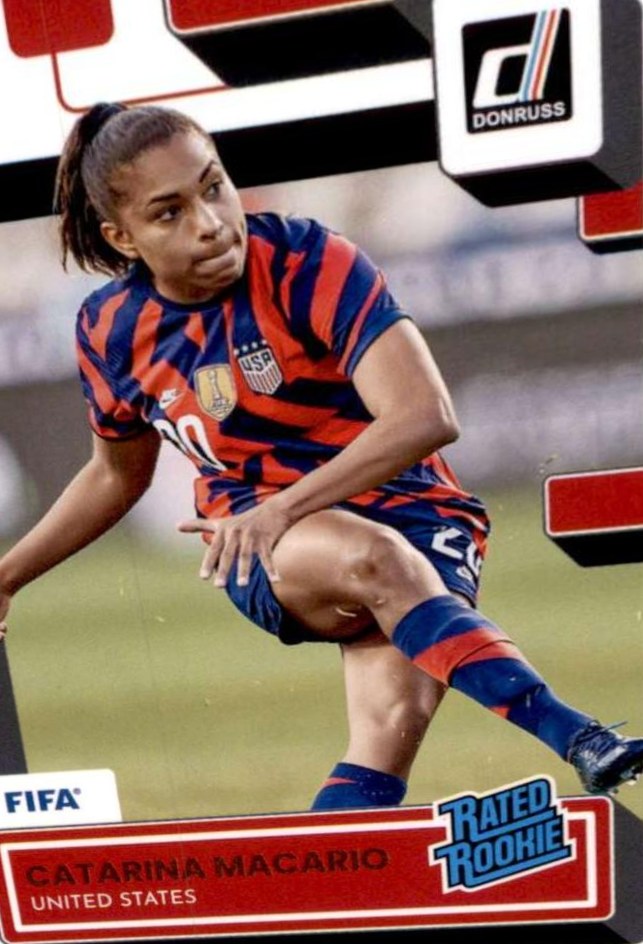 Catarina Macario 2022 Panini Donruss Soccer 191