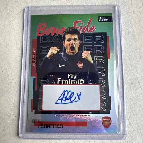 Cesc Fabregas 2025 Topps Arsenal Team Set /99