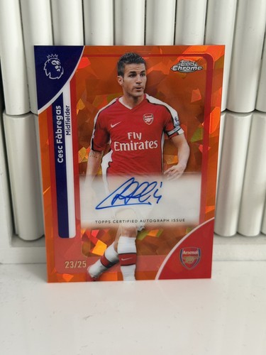 Cesc Fabregas 2026 Topps Chrome Sapphire /25