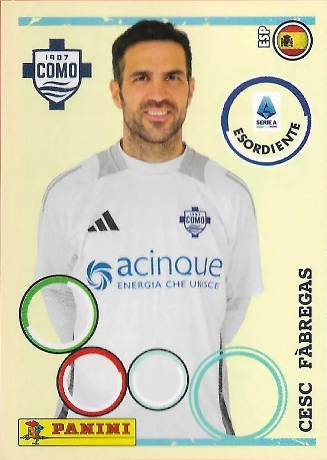 Cesc Fabregas 2024 Panini Calciatori Stickers