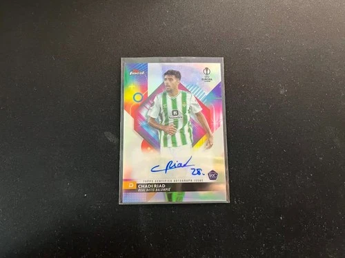 Chadi Riad 2023 Topps Finest Silver