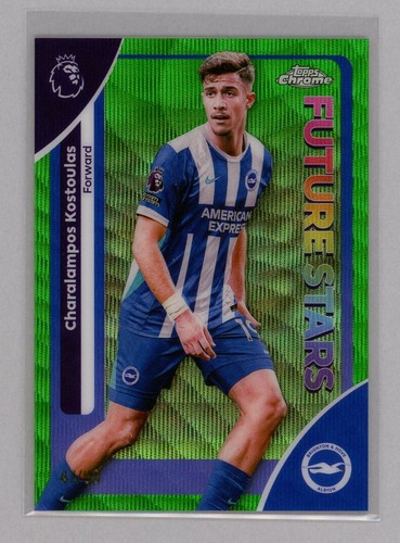 Charalampos Kostoulas 2026 Topps Chrome Green Wave /99