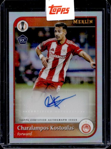 Charalampos Kostoulas 2024 Topps Merlin Chrome