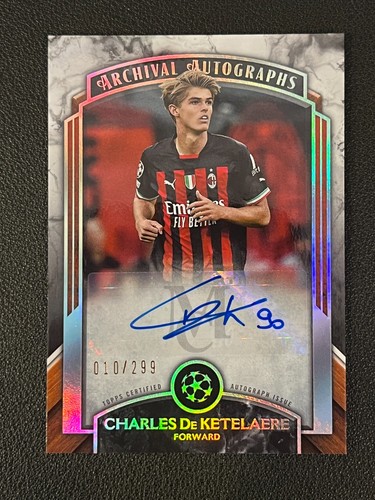 Charles De Ketelaere 2023 Topps Chrome /299