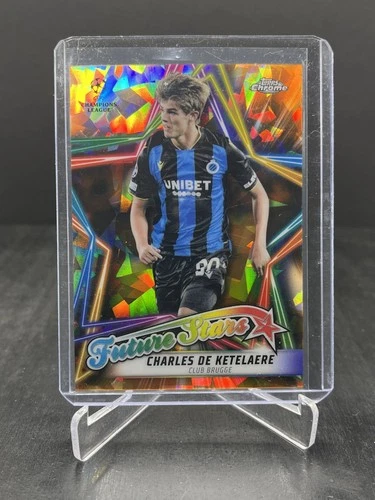 Charles De Ketelaere 2021 Topps Chrome Gold /50