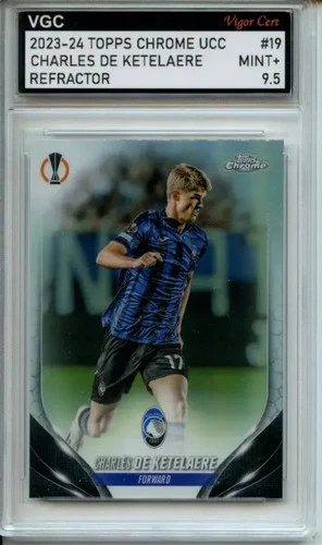 Charles De Ketelaere 2023 Topps Chrome Refractor