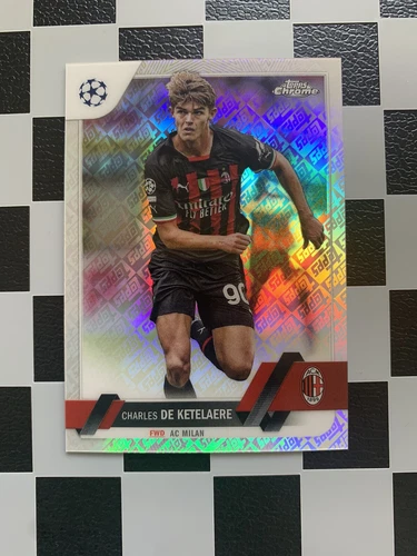 Charles de Ketelaere 2023 Topps Chrome ToppsFractor /52
