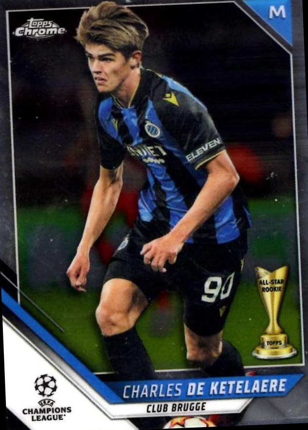 Charles De Ketelaere 2021 Topps Chrome UCC 14