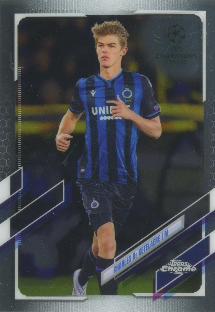 Charles De Ketelaere 2020 Topps Chrome UCC 37