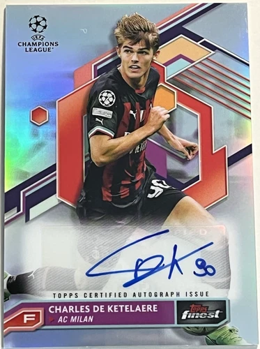 Charles De Ketelaere 2022 Topps Finest