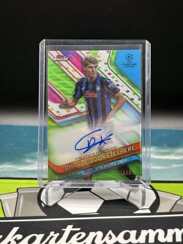 Charles De Ketelaere 2025 Topps Finest /99