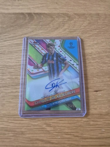 Charles De Ketelaere 2024 Topps Finest /99