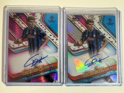 Charles De Ketelaere 2024 Topps Finest Pink /125