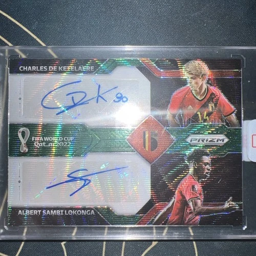 Charles De Ketelaere, Lokonga 2022 Panini Prizm World Cup