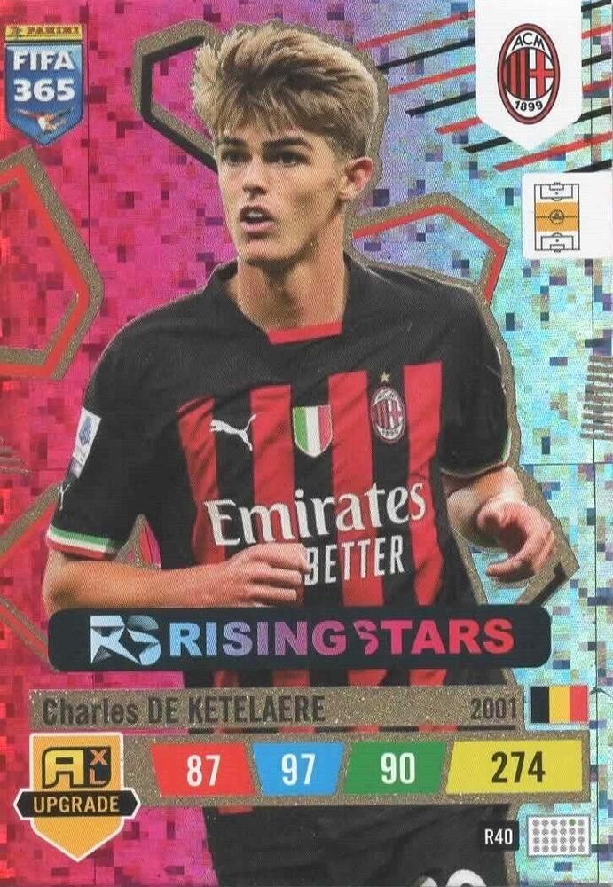 Charles De Ketelaere 2023 Panini Adrenalyn XL FIFA 365 Upgrade