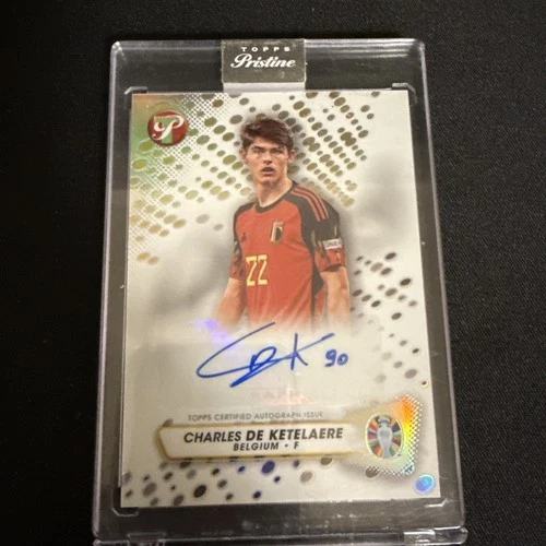 Charles De Ketelaere 2024 Topps Pristine Parallel