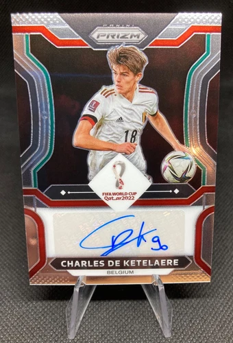 Charles De Ketelaere 2022 Panini Prizm Copa Mundial FIFA