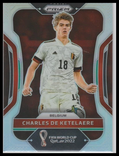 Charles De Ketelaere 2022 Panini Prizm Silver