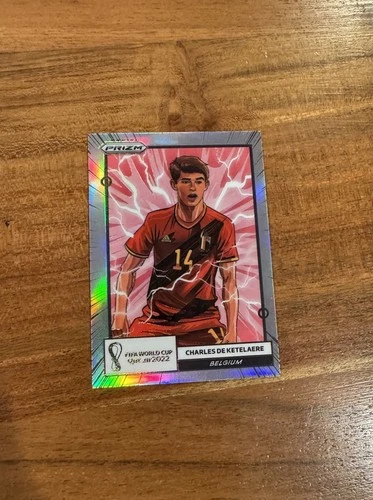 Charles De Ketelaere 2022 Panini Prizm World Cup
