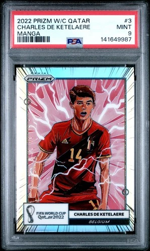 Charles De Ketelaere 2022 Panini Prizm World Cup Qatar