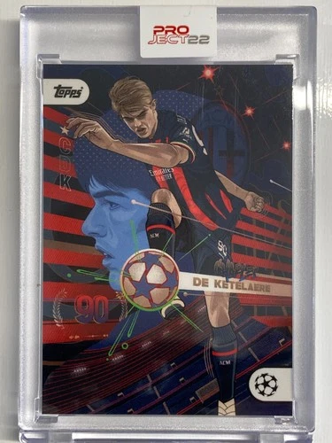 Charles De Ketelaere 2022 Topps Project 22