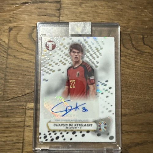 Charles de Ketelaere 2023 Topps Road to Euro 2024