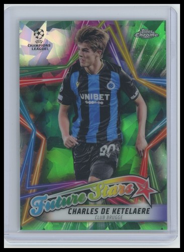 Charles De Ketelaere 2021 Topps Sapphire Green /75