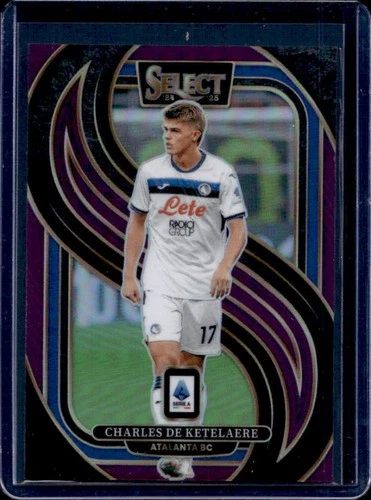 Charles De Ketelaere 2024 Panini Select Purple /49