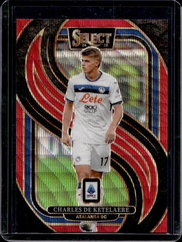Charles De Ketelaere 2024 Panini Select Red Wave /38