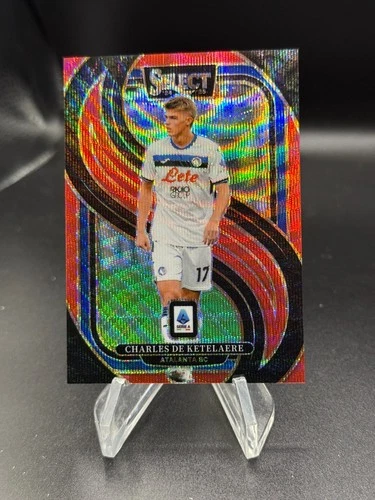 Charles De Ketelaere 2024 Panini Select Red Wave /38