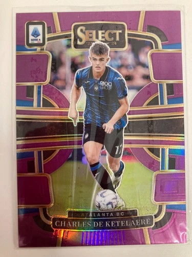 Charles De Ketelaere 2023 Panini Select Serie A Parallel /49