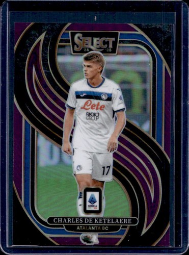 Charles De Ketelaere 2024 Panini Select Viola /49