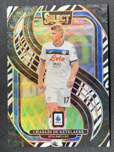 Charles De Ketelaere 2024 Panini Select Zebra Prizm #159
