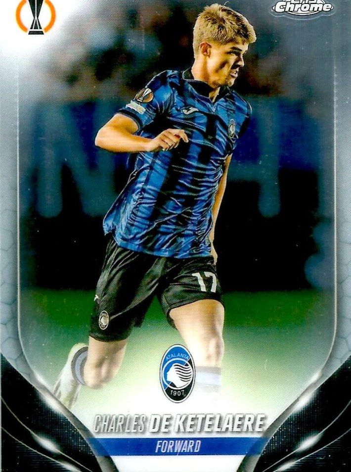 Charles De Ketelaere 2023 Topps Chrome UEFA Club Competitions