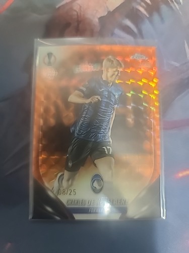 Charles De Ketelaere 2024 Topps Chrome UEFA Club Competitions Orange #19
