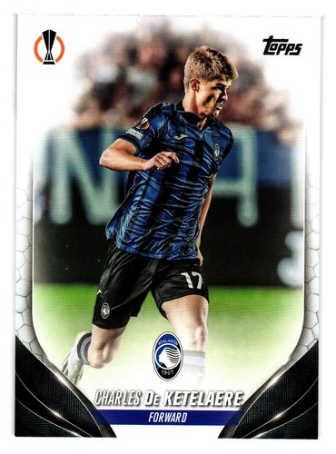 Charles de Ketelaere 2023 Topps UEFA Club Competitions