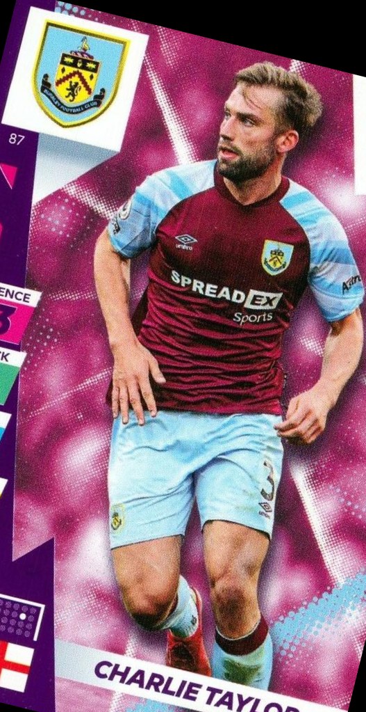 Charlie Taylor 2021 Panini Adrenalyn XL Premier League Plus