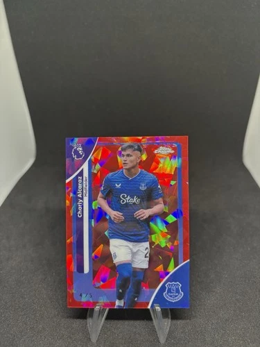 Charly Alcaraz 2025 Topps Chrome Red Sapphire /5