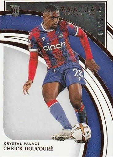 Cheick Doucoure 2022 Panini Immaculate Collection