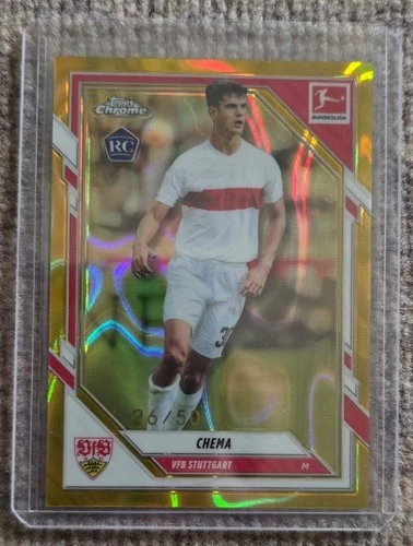 Chema Andres 2025 Topps Bundesliga Chrome /50